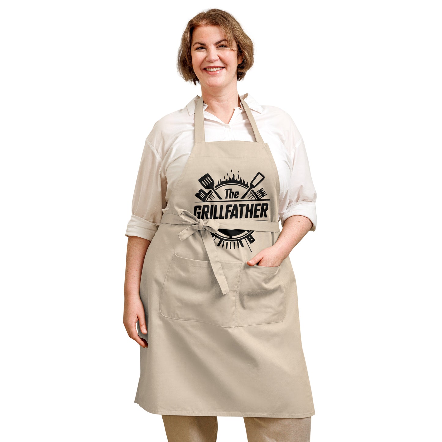 The Grill Father Apron - After Dark Graphix UK