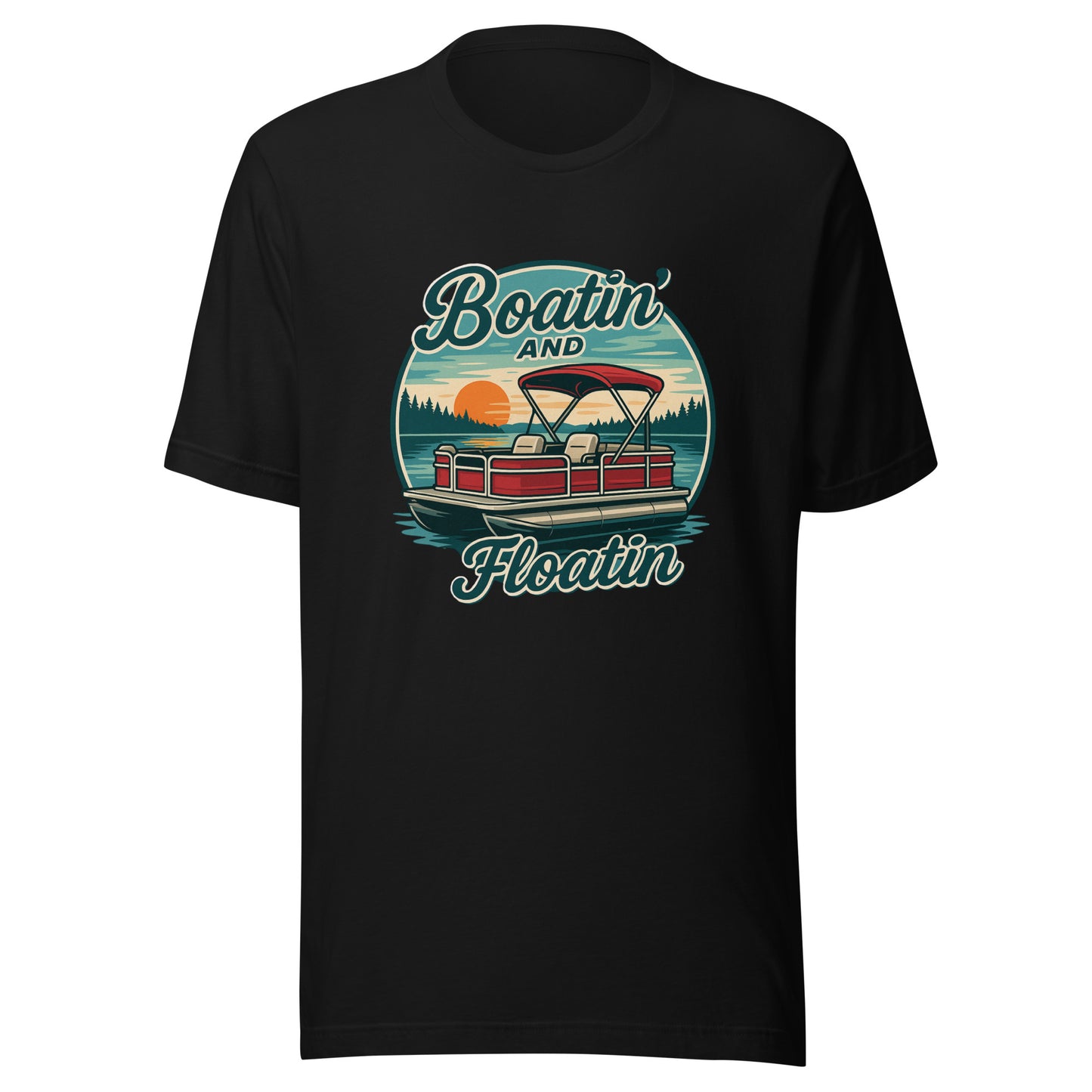Boatin & Floatin Unisex t-shirt - After Dark Graphix UK