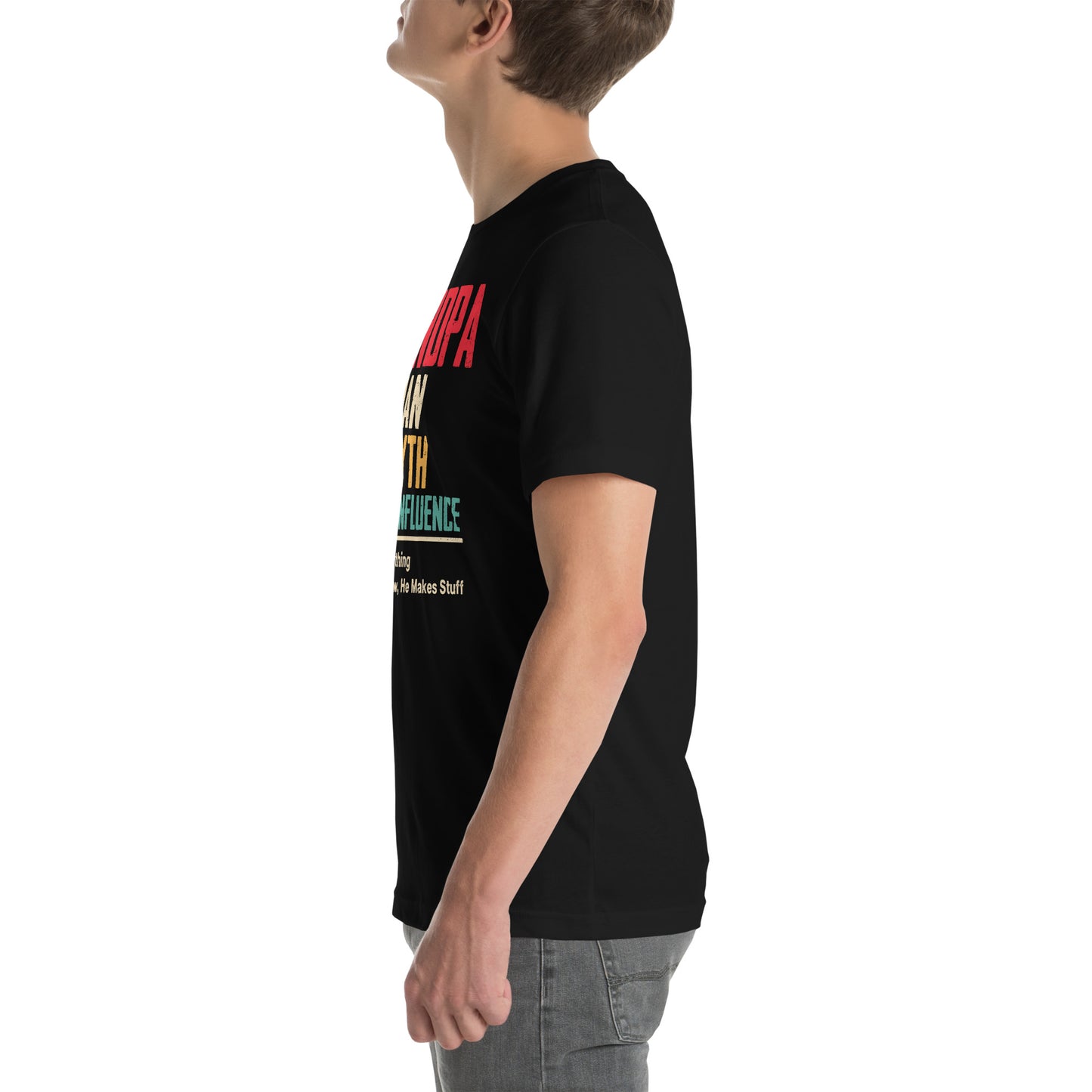 Grandpa The Legend Unisex t-shirt - After Dark Graphix UK