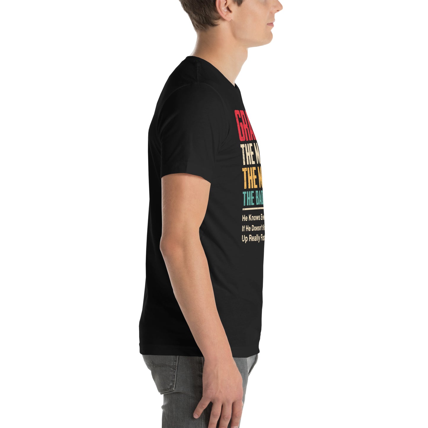 Grandpa The Legend Unisex t-shirt - After Dark Graphix UK