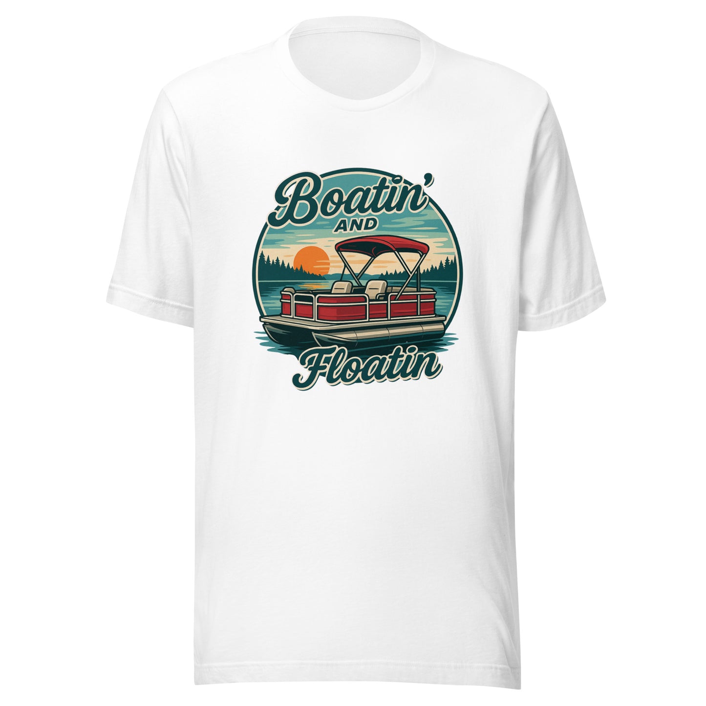 Boatin & Floatin Unisex t-shirt - After Dark Graphix UK