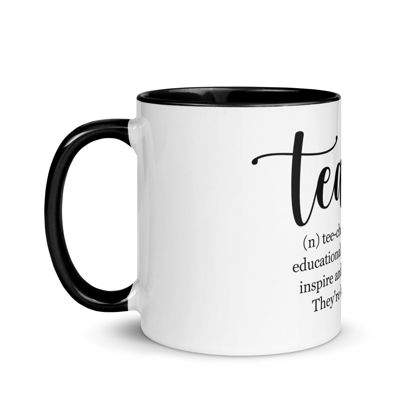 Teacher Meaning Mug - After Dark Graphix UK