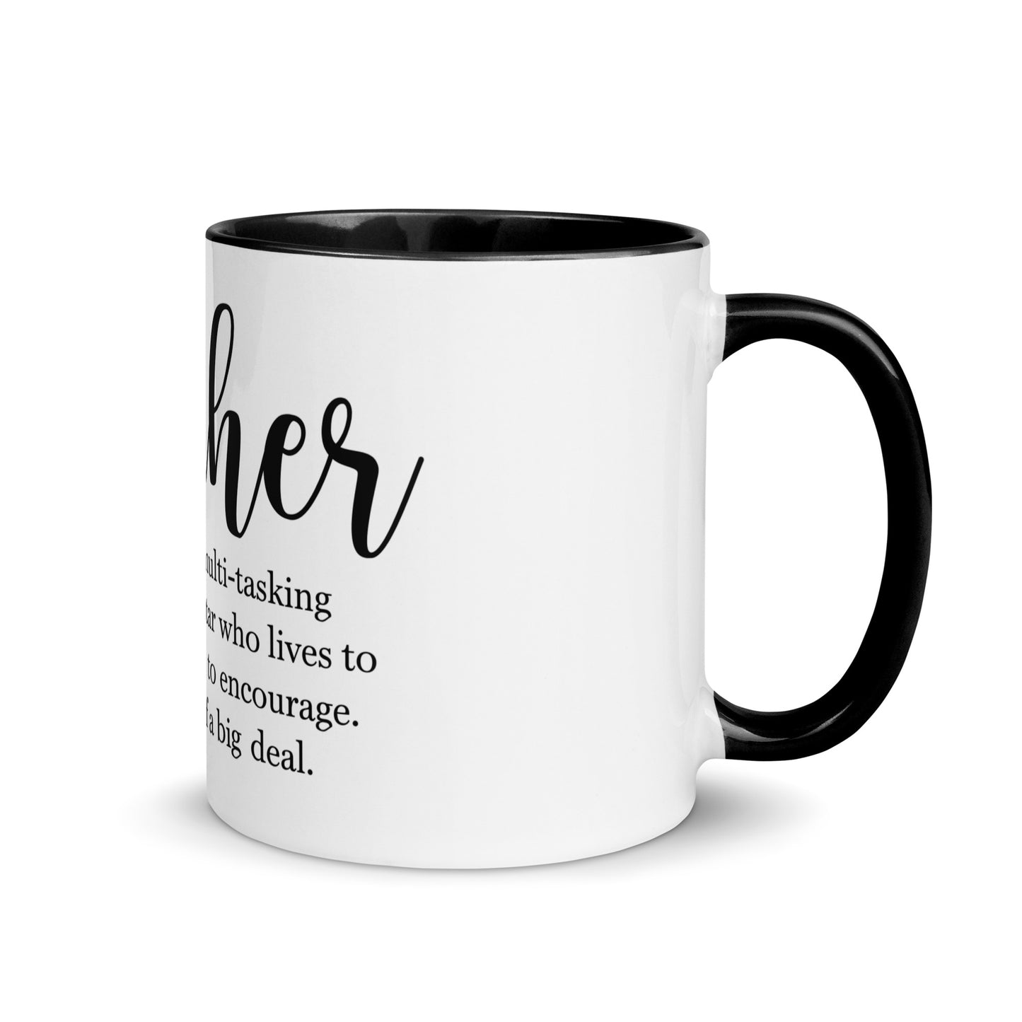 Teacher Meaning Mug - After Dark Graphix UK