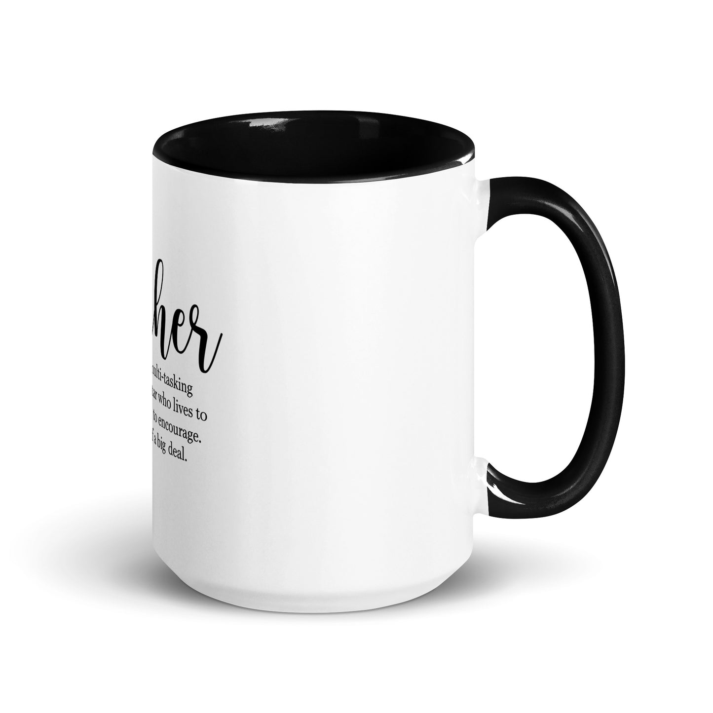 Teacher Meaning Mug - After Dark Graphix UK