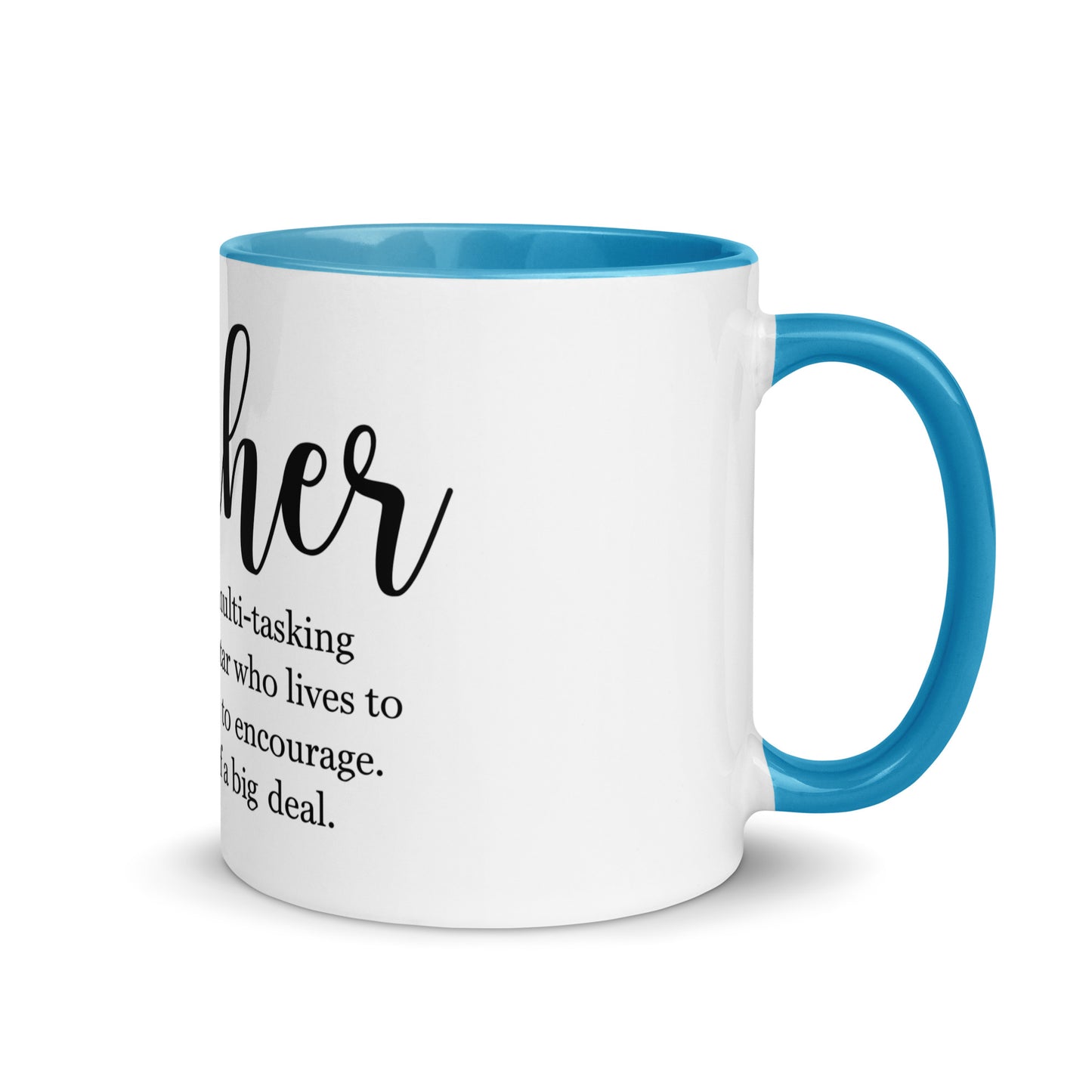 Teacher Meaning Mug - After Dark Graphix UK