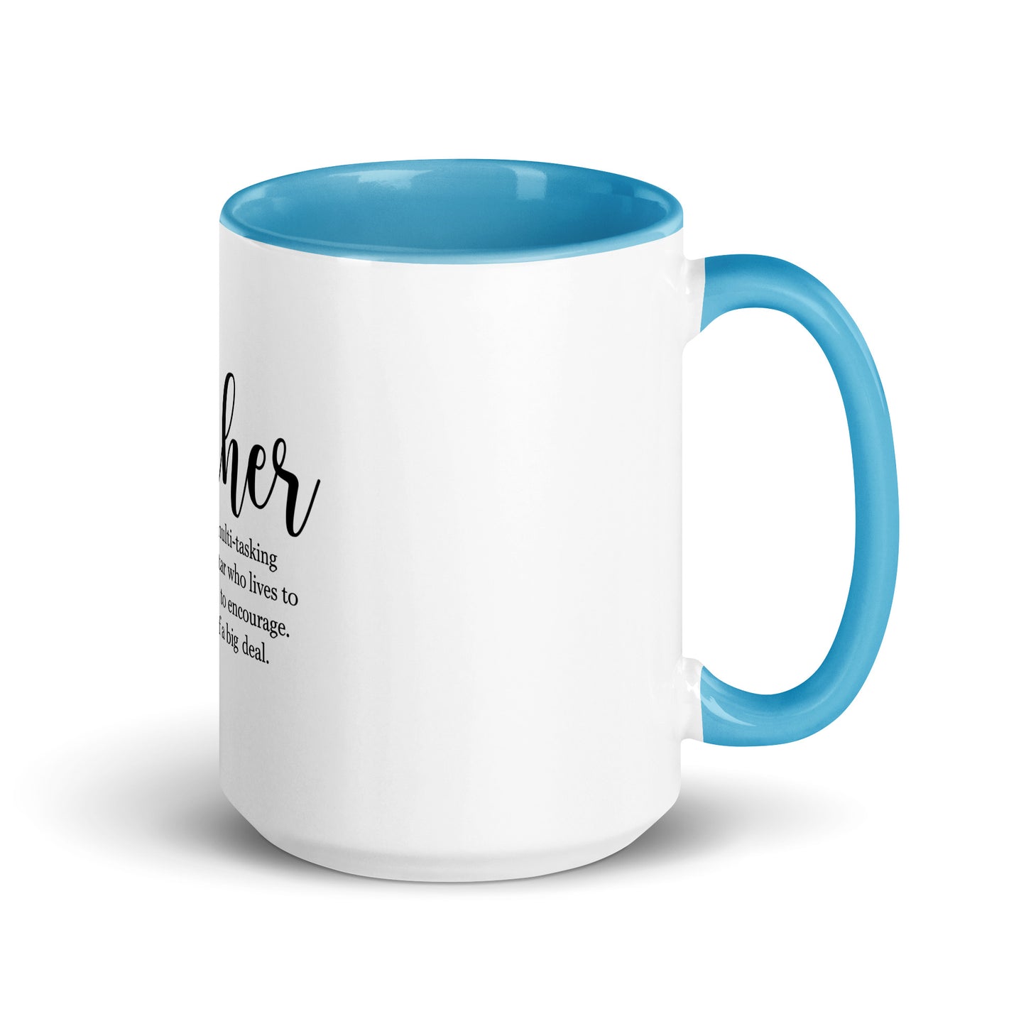 Teacher Meaning Mug - After Dark Graphix UK