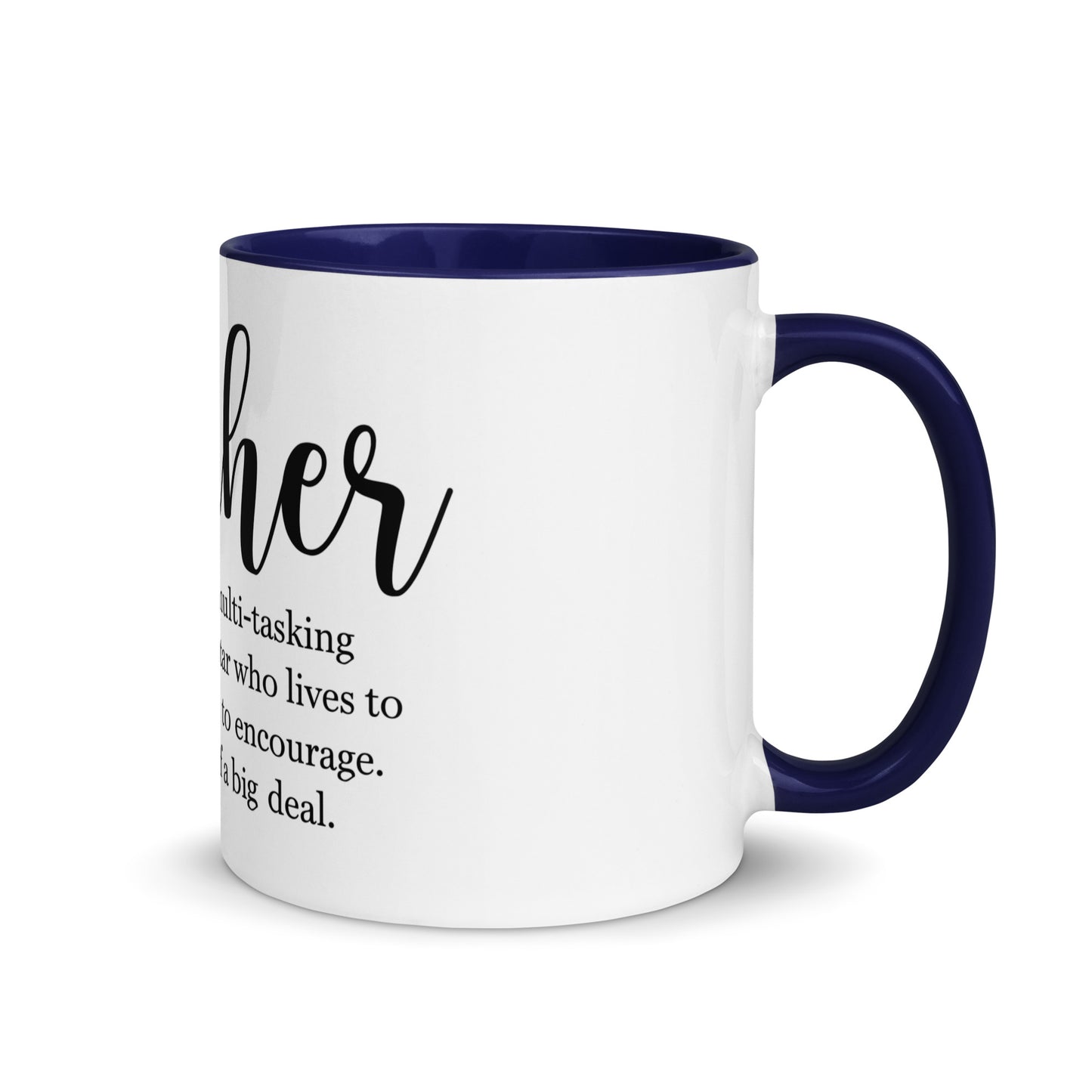 Teacher Meaning Mug - After Dark Graphix UK