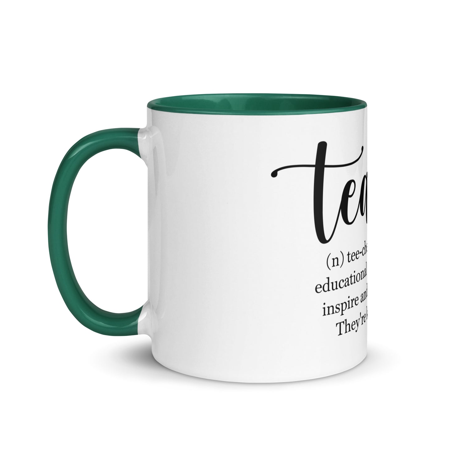 Teacher Meaning Mug - After Dark Graphix UK