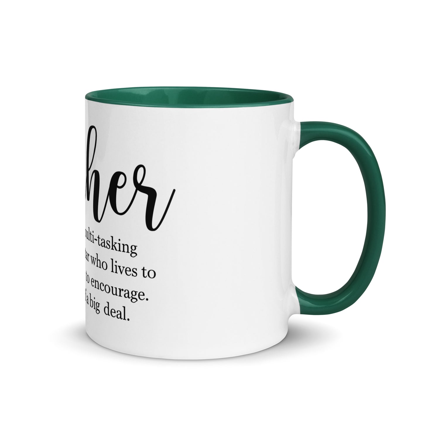 Teacher Meaning Mug - After Dark Graphix UK