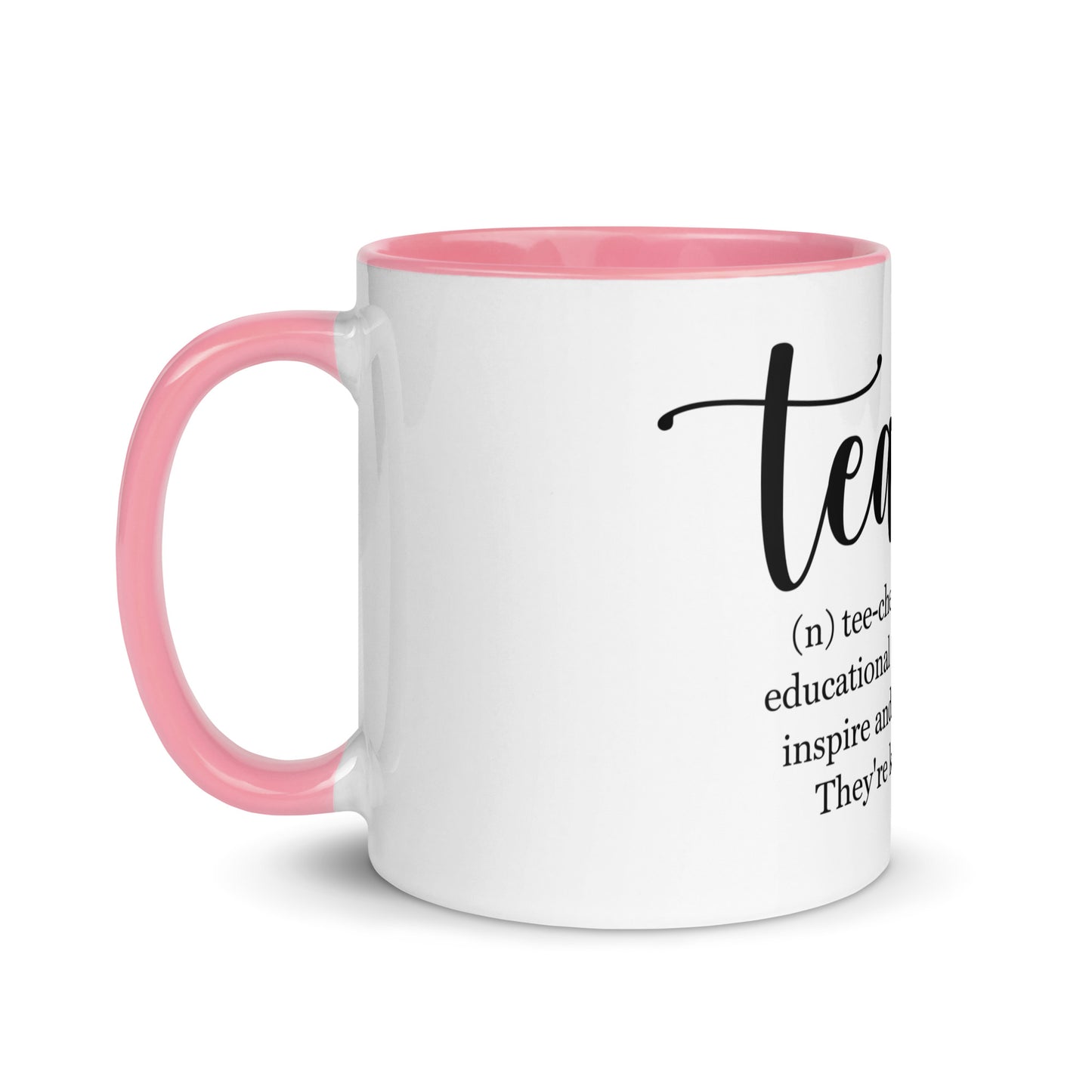 Teacher Meaning Mug - After Dark Graphix UK