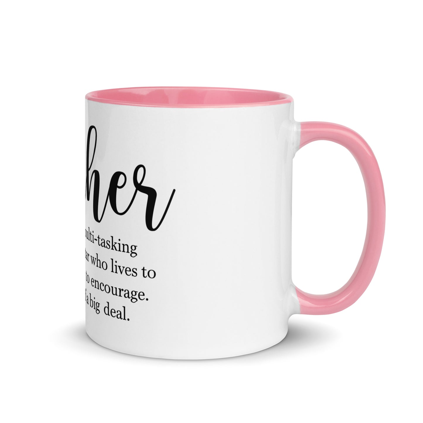 Teacher Meaning Mug - After Dark Graphix UK