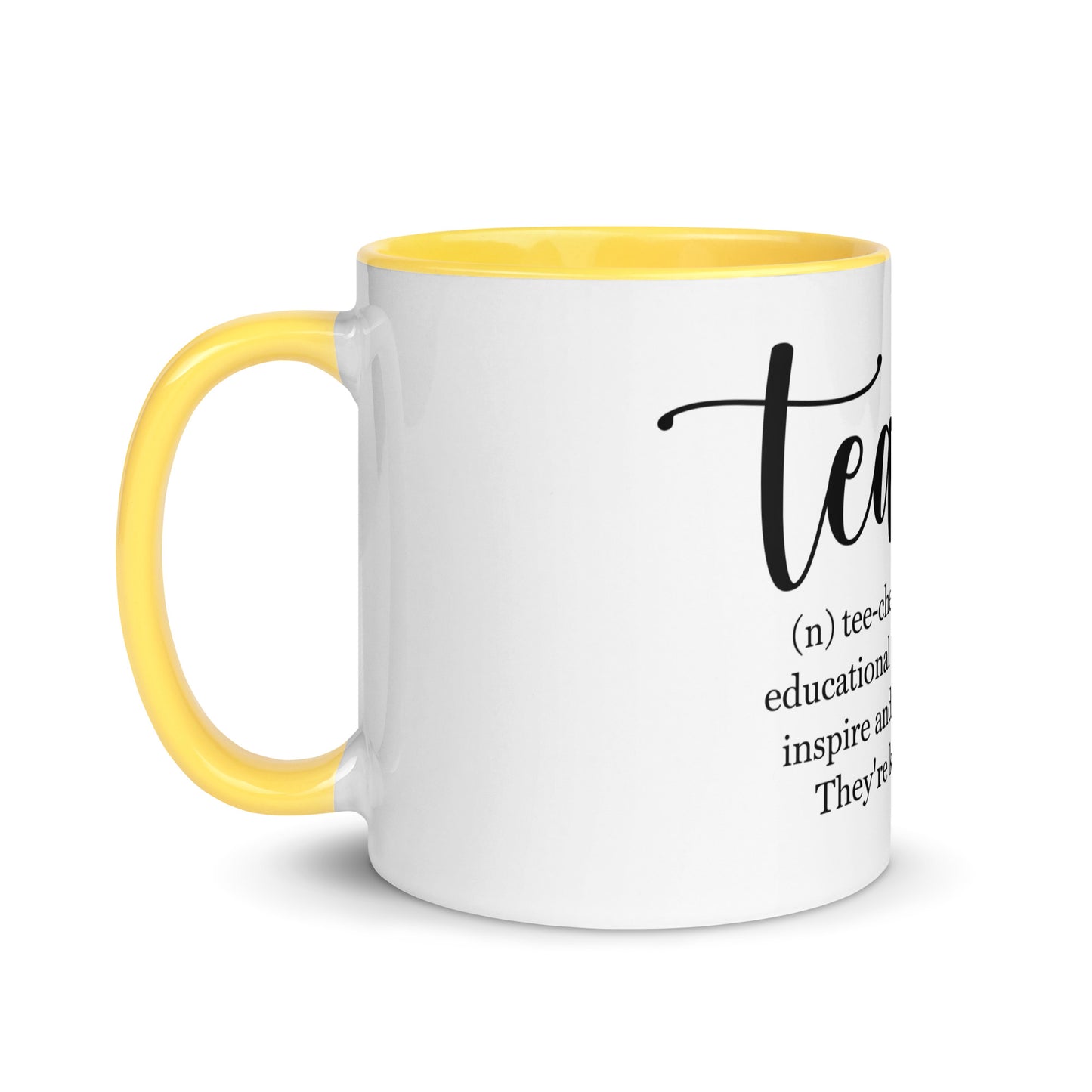 Teacher Meaning Mug - After Dark Graphix UK
