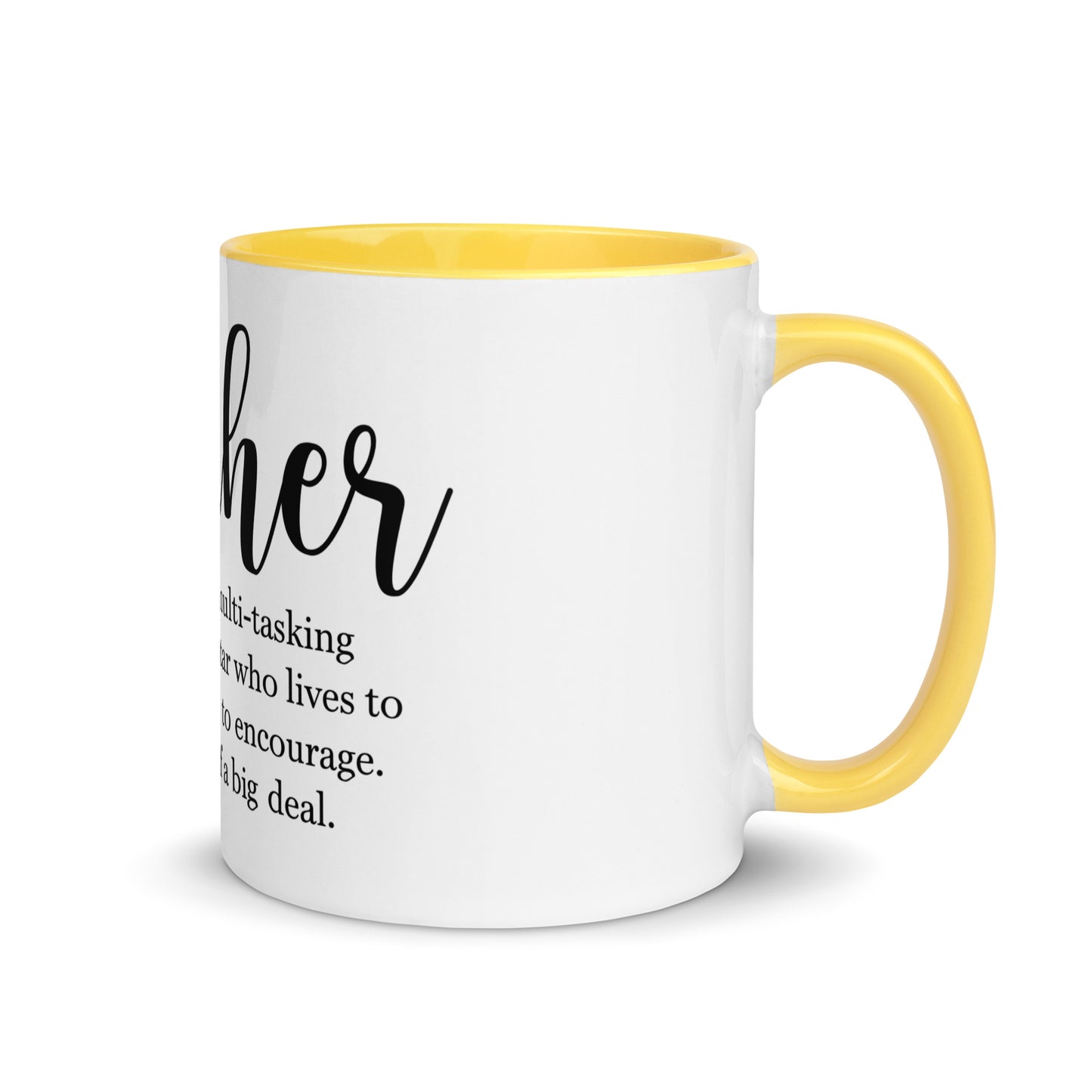 Teacher Meaning Mug - After Dark Graphix UK