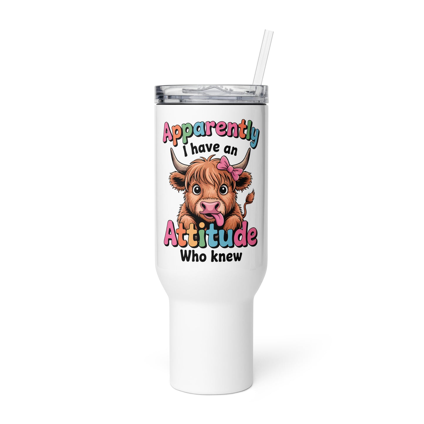 Cow Travel Mug - After Dark Graphix UK