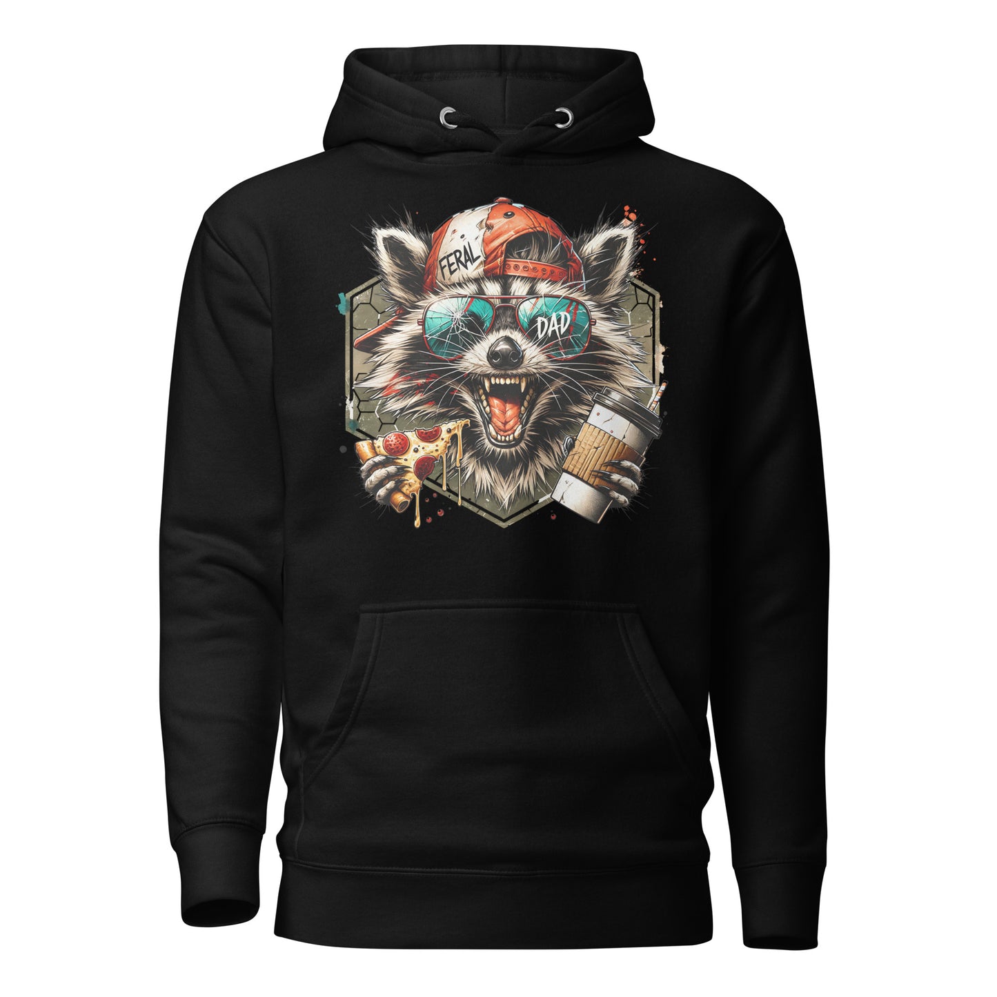 Feral Dad Unisex Hoodie - After Dark Graphix UK