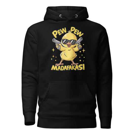 Pew Pew Unisex Hoodie - After Dark Graphix UK