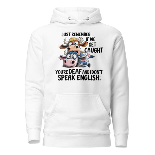 If We Get Caught Unisex Hoodie - After Dark Graphix UK