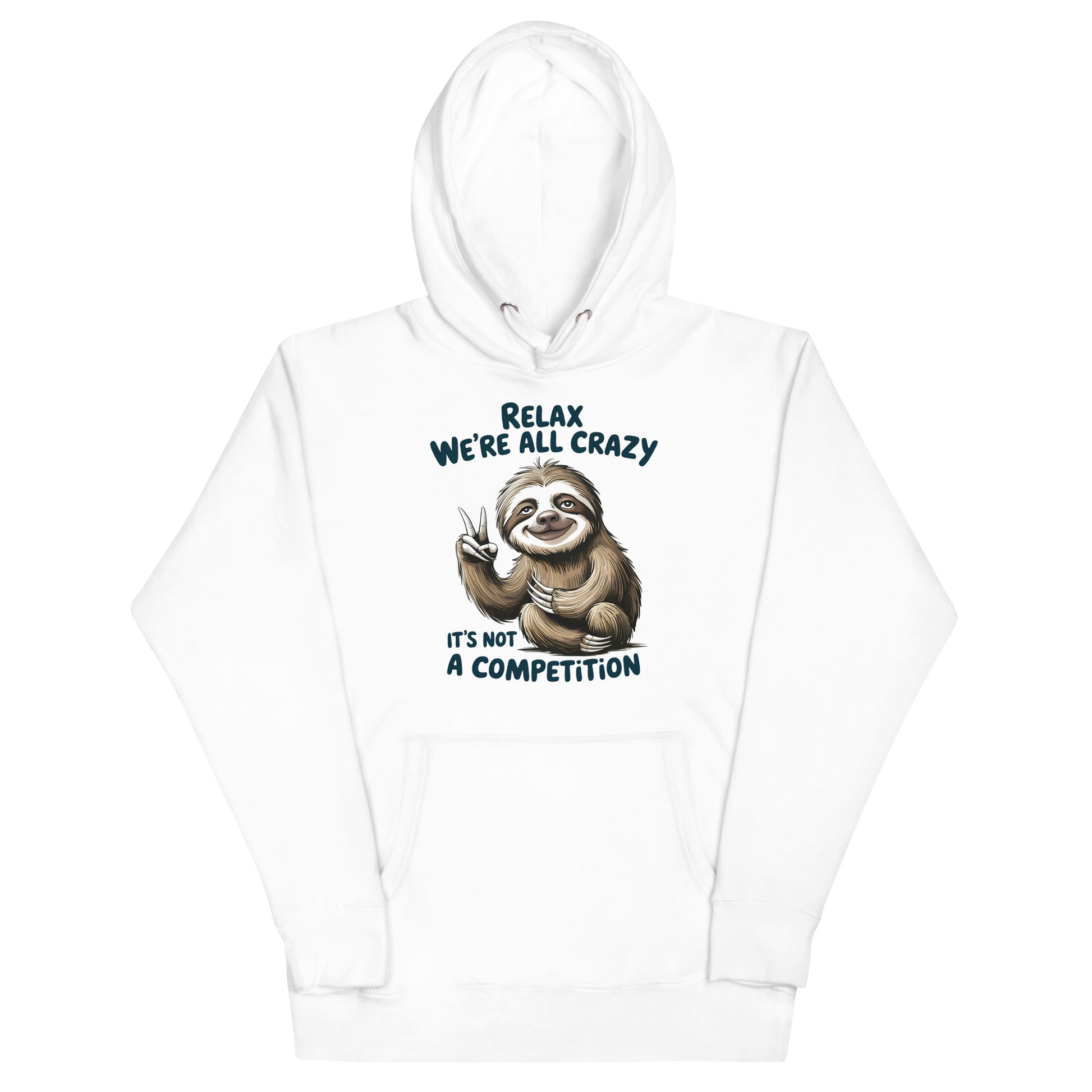 Sloth Unisex Hoodie - After Dark Graphix UK
