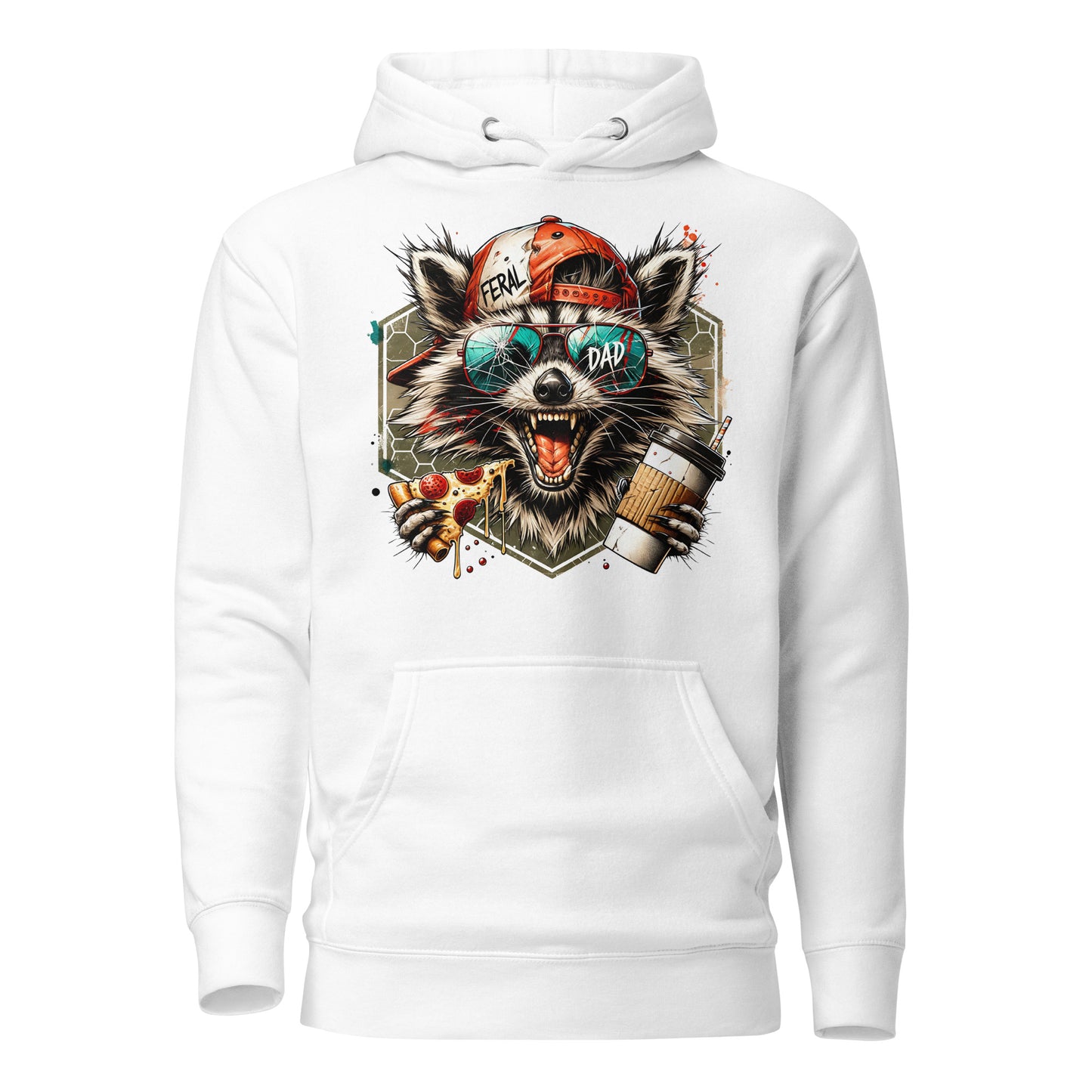 Feral Dad Unisex Hoodie - After Dark Graphix UK