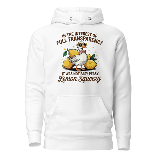 Easy Peasy Unisex Hoodie - After Dark Graphix UK