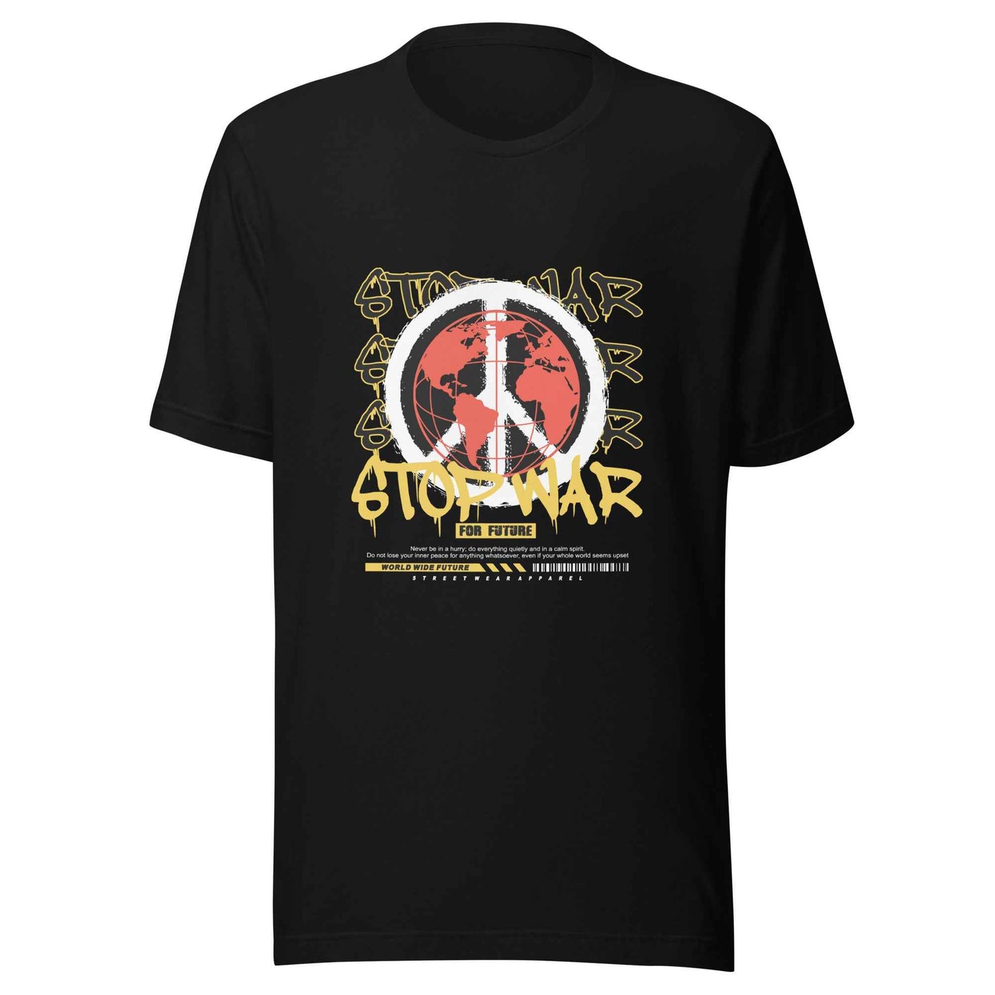 Stop War Unisex t-shirt - After Dark Graphix UK