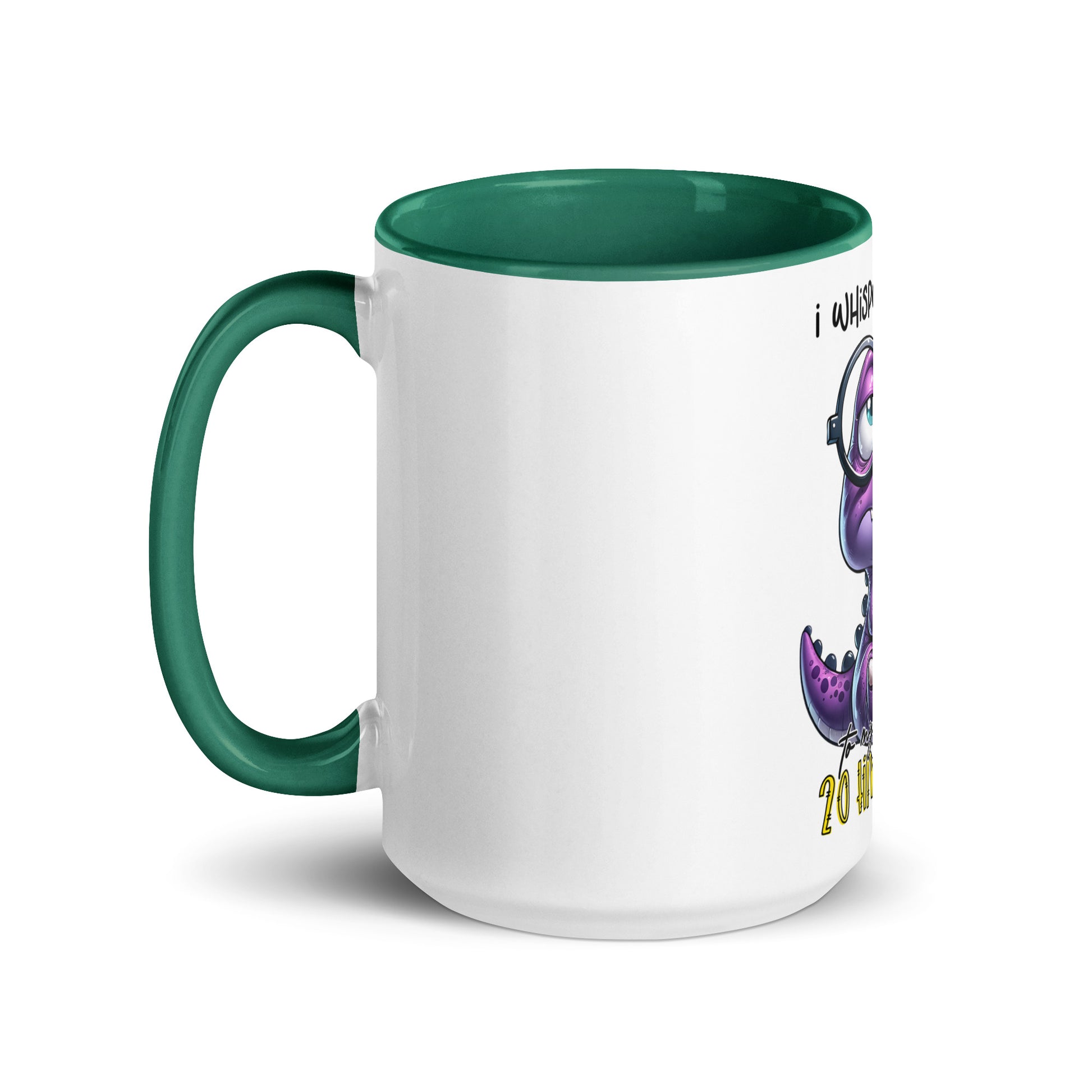 Dinosaur coffee mug - After Dark Graphix UK