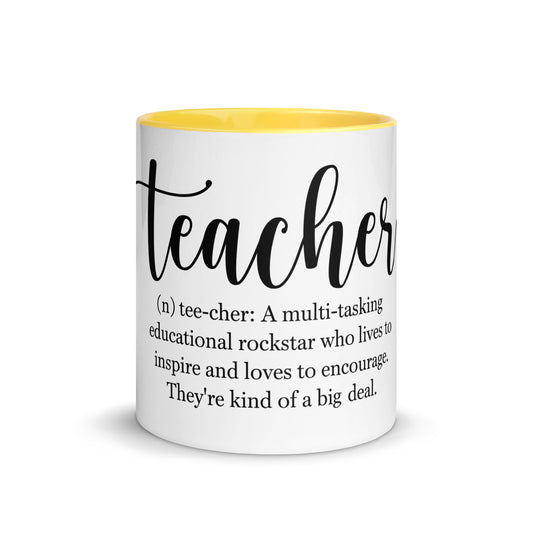 Teacher Meaning Mug - After Dark Graphix UK